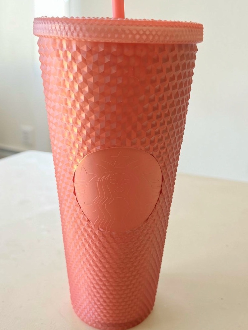 Starbucks 2022 Valentine's Soft Touch Pink Studded Venti (24 oz.) Tumbler
